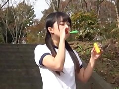 ZKWD-012 Adorable Hairy Asian Babe Thrills in Intense Cock Riding