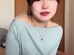 Fqz4OFzJ Passionate Japanese Beauty Enjoys Intense Oral Pleasure from Handsome Partner