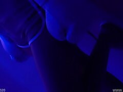 foxbw061 Tiny Temptress Thrills with Her Tight Pussy and Giant Dildo!