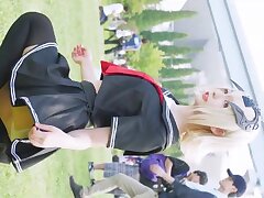 cos129 Sizzling Asian Temptress-Passionate Blowjob & Intense Rough Ride