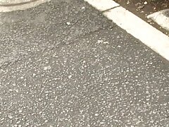 PD2001 Sizzling Japanese Star's Public Peeing Becomes a Steamy Shoe Sex Showdown