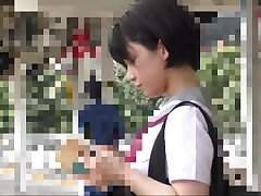 yuzu098g Sizzling Japanese Beauty Enjoys Her Creamy Dessert Delight