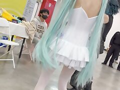 KFC_white_silk_clamps Seductive Japanese Beauty in Lingerie-A Private Pleasure Show