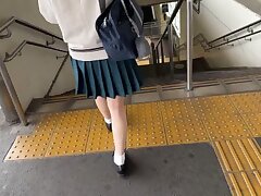 PIYO-186 Tiny Titted Japanese Beauty's Bath Time Blowjob Spectacle