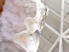 KFC_underwear_reveals_a_black_forest Hina Misaki's Explosive Japanese Blowjob & Titty Fuck Showdown